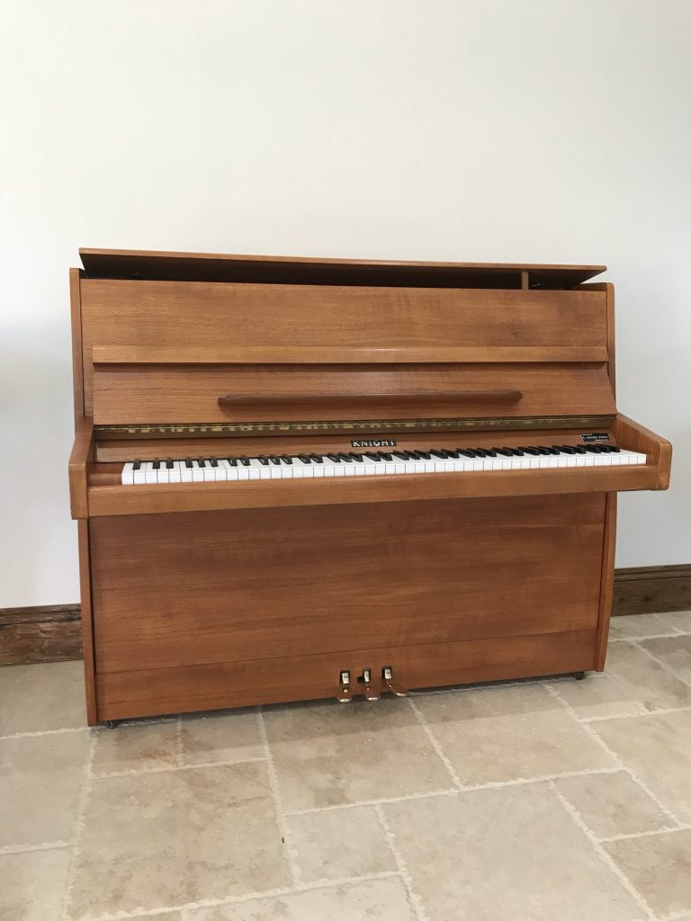 piano,knight,k10,teak,upright,dorset,sale