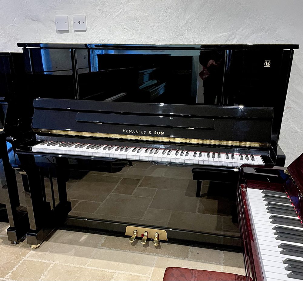 Hailun (Venables & Son) Black Upright Modern Piano - Sold