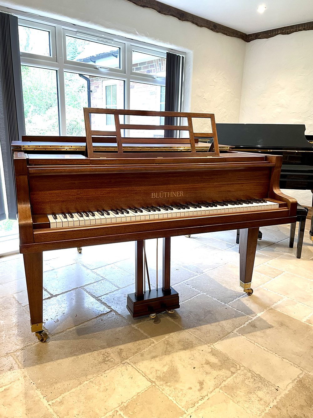 Restored Bluthner Model 4A Baby Grand - Image 17