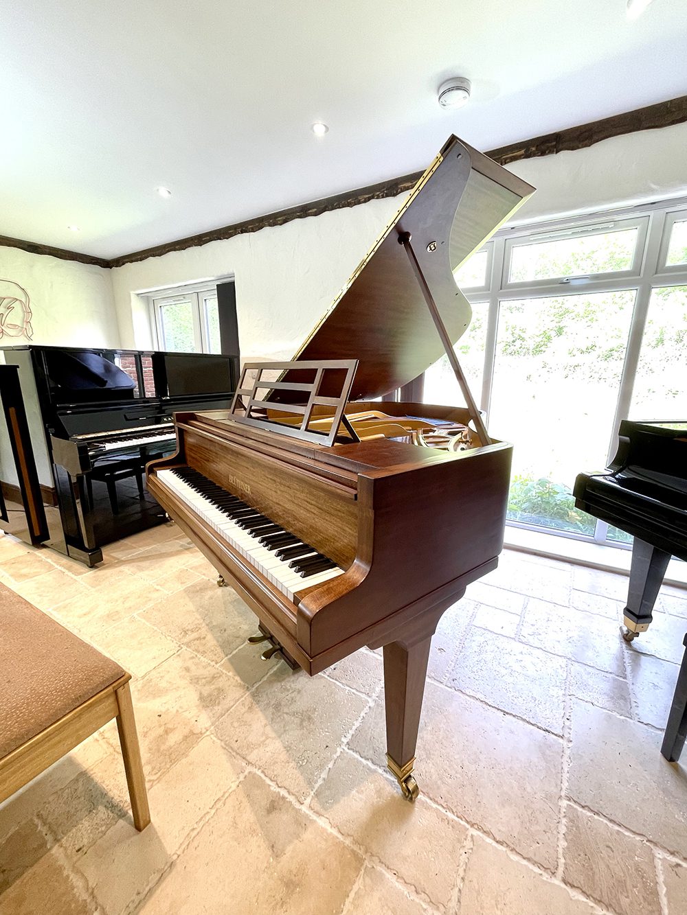 Restored Bluthner Model 4A Baby Grand - Image 6