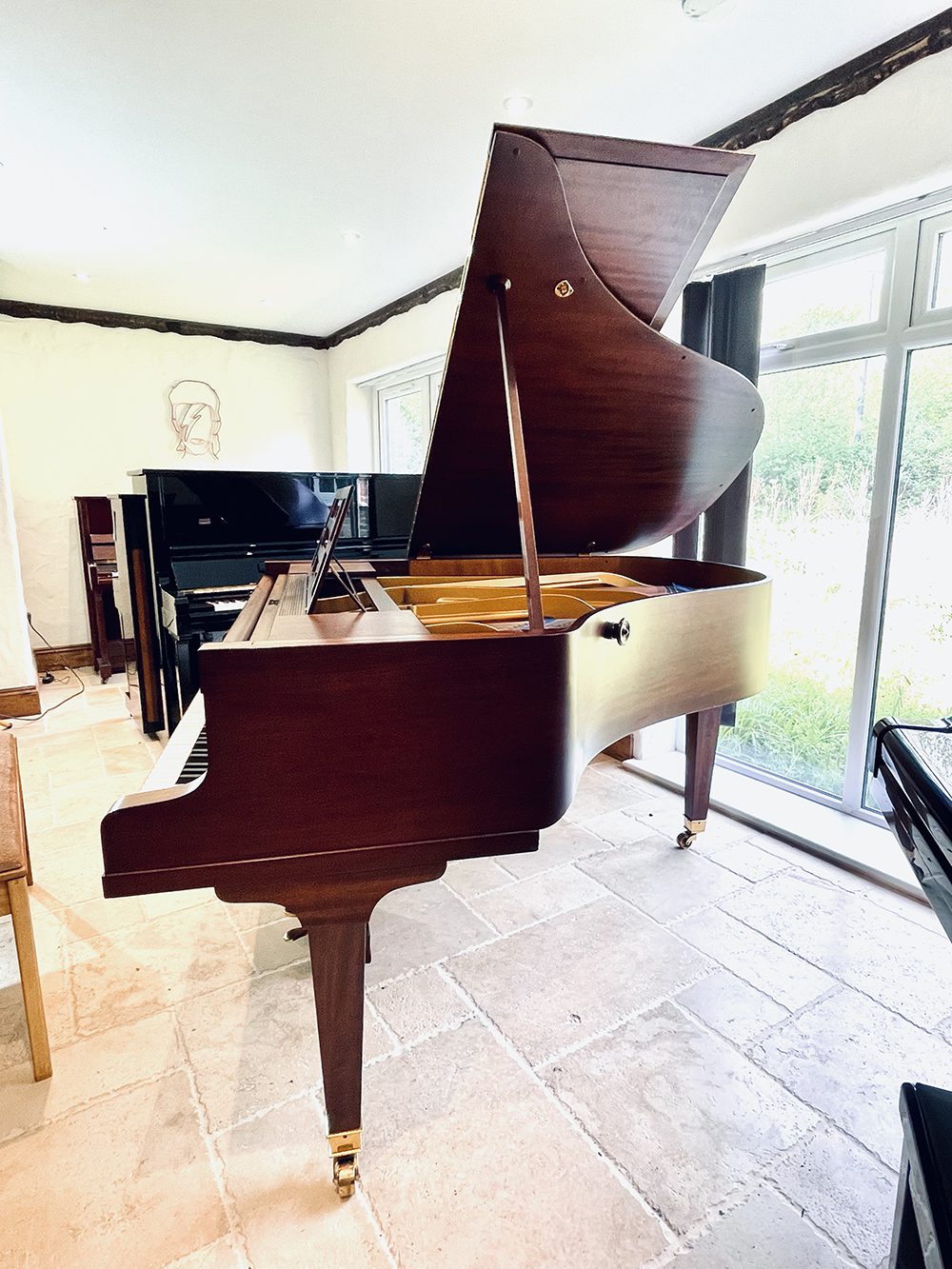 Restored Bluthner Model 4A Baby Grand - Image 4