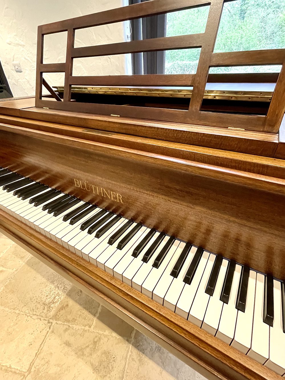 Restored Bluthner Model 4A Baby Grand - Image 16