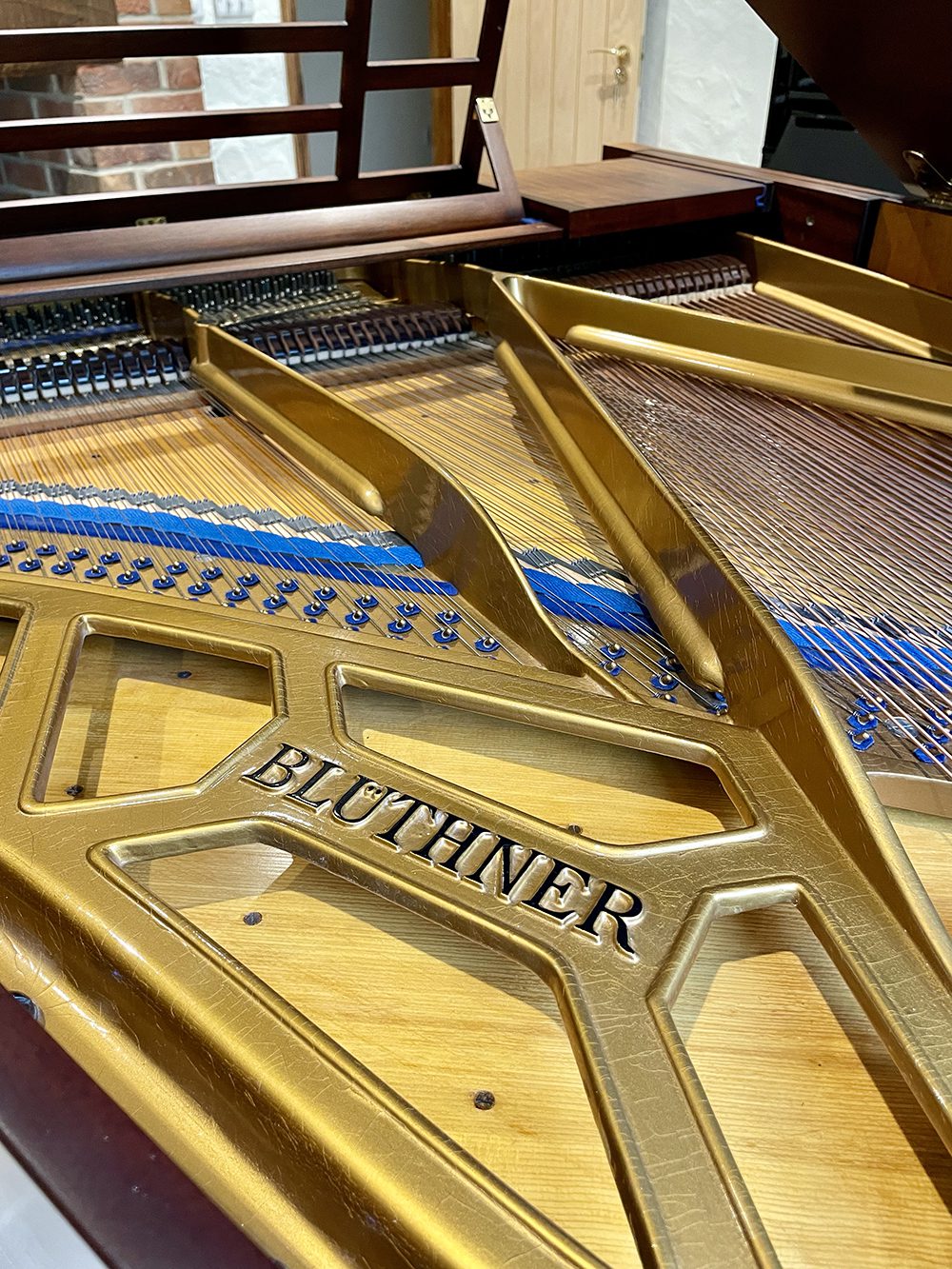 Restored Bluthner Model 4A Baby Grand - Image 15