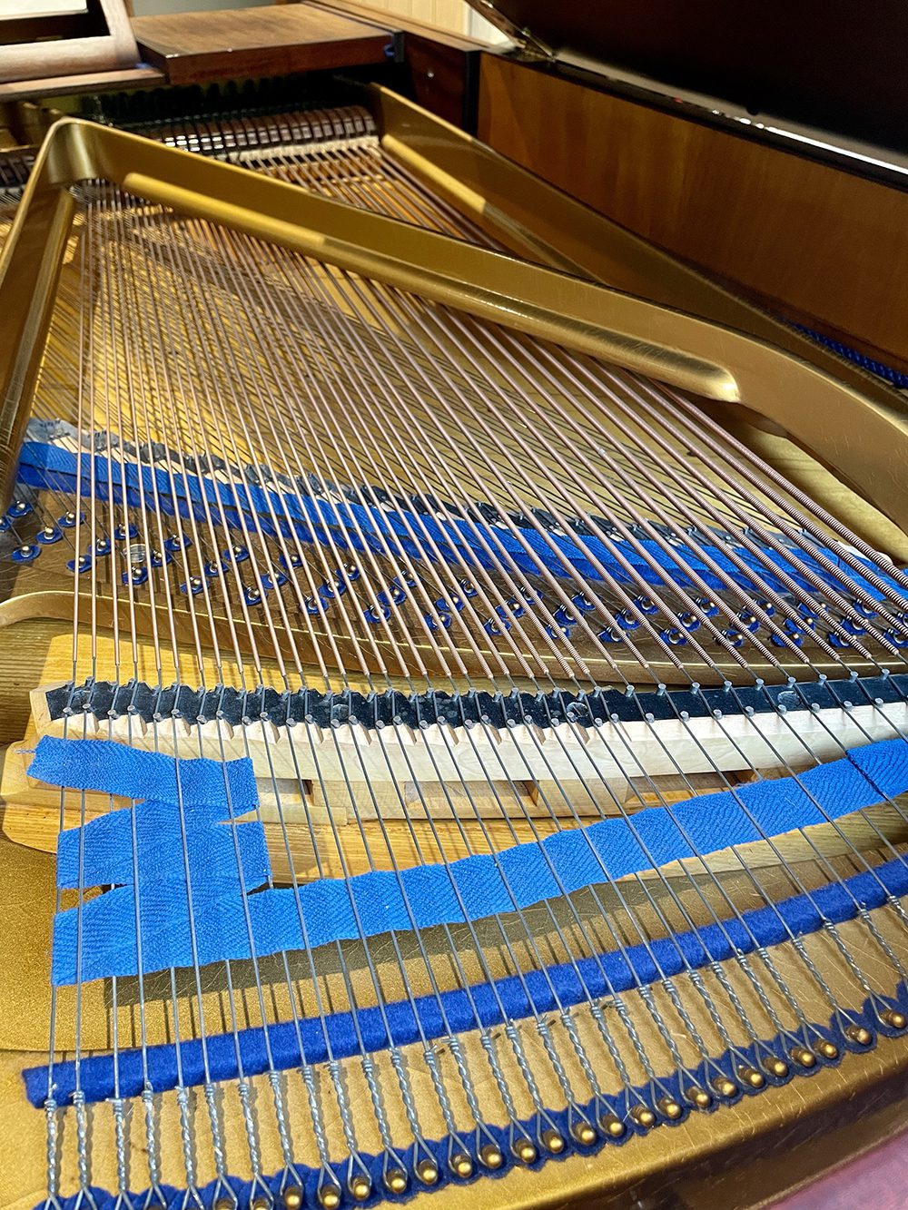 Restored Bluthner Model 4A Baby Grand - Image 14