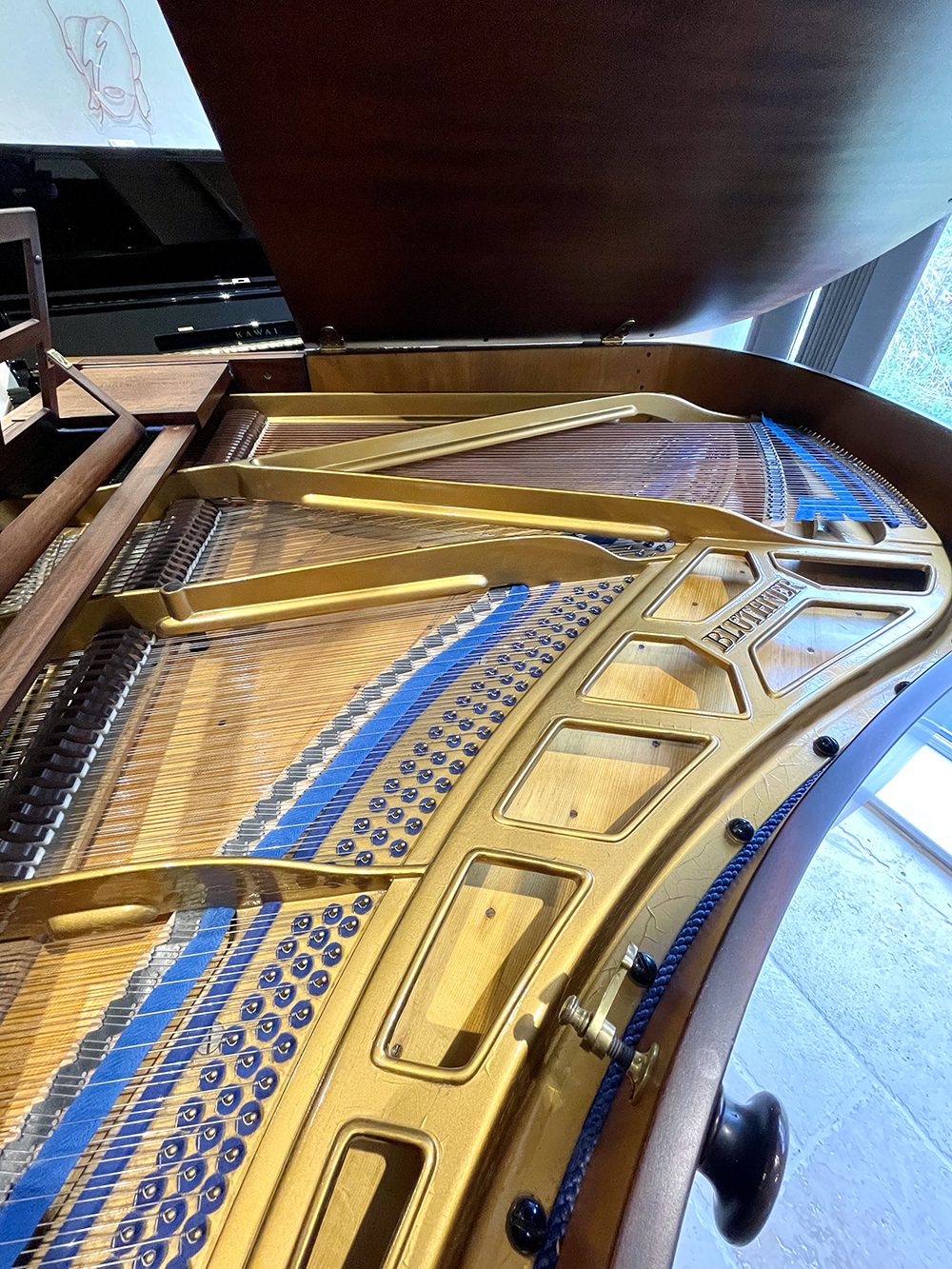 Restored Bluthner Model 4A Baby Grand - Image 13