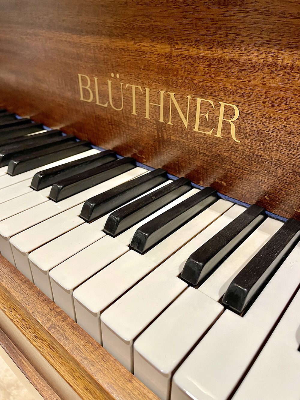 Restored Bluthner Model 4A Baby Grand - Image 12
