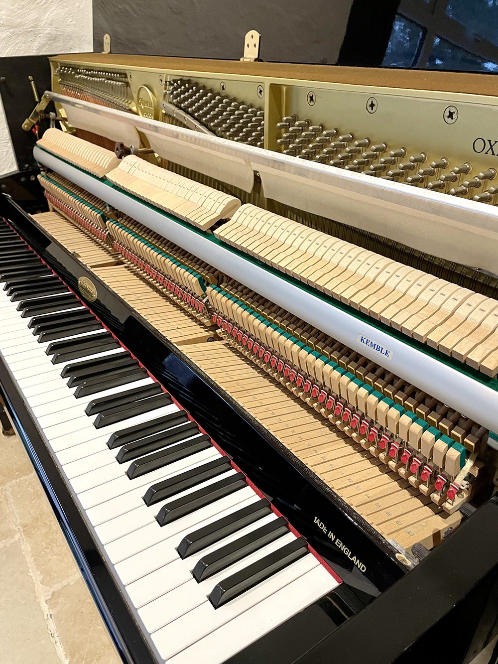 Yamaha Kemble Oxford upright piano - SOLD - Image 6