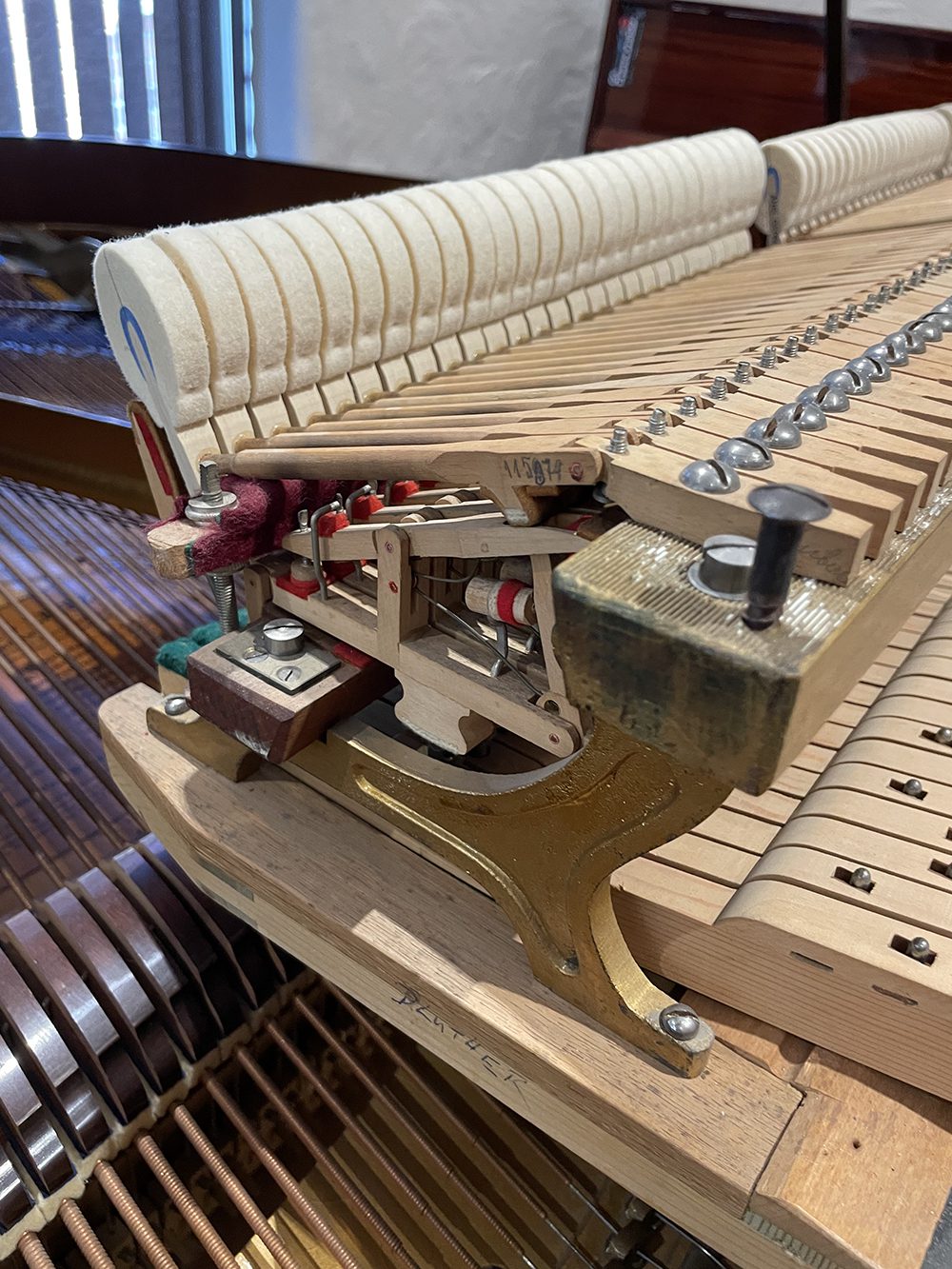 Restored Bluthner Model 4A Baby Grand - Image 20